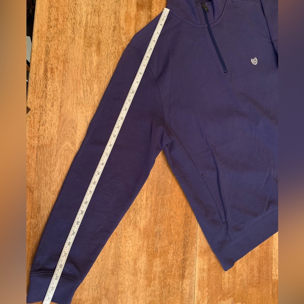 Chaps Deep purple pullover - Picture 7 of 7